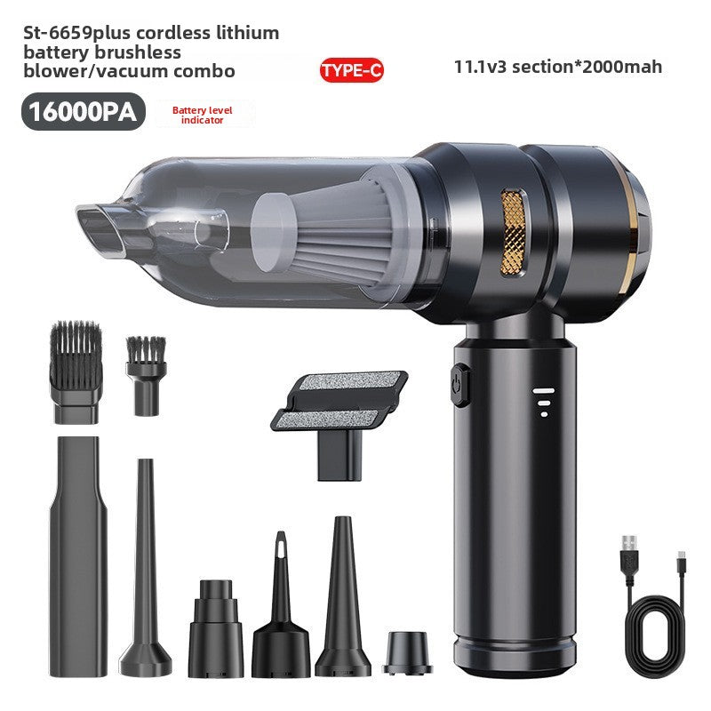 Cordless Car Vacuum Cleaner with Blowing Function