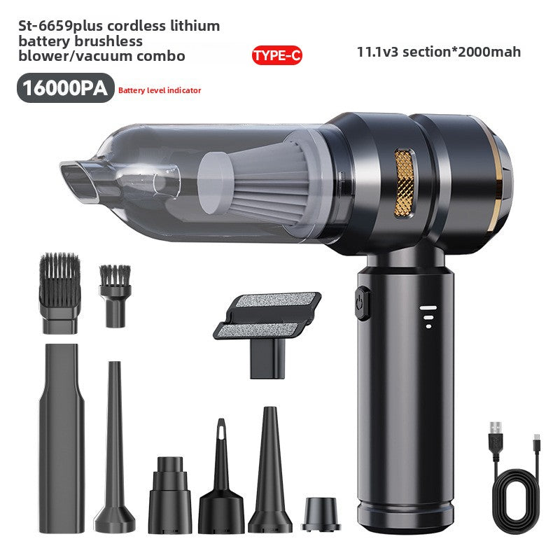 Cordless Car Vacuum Cleaner with Blowing Function