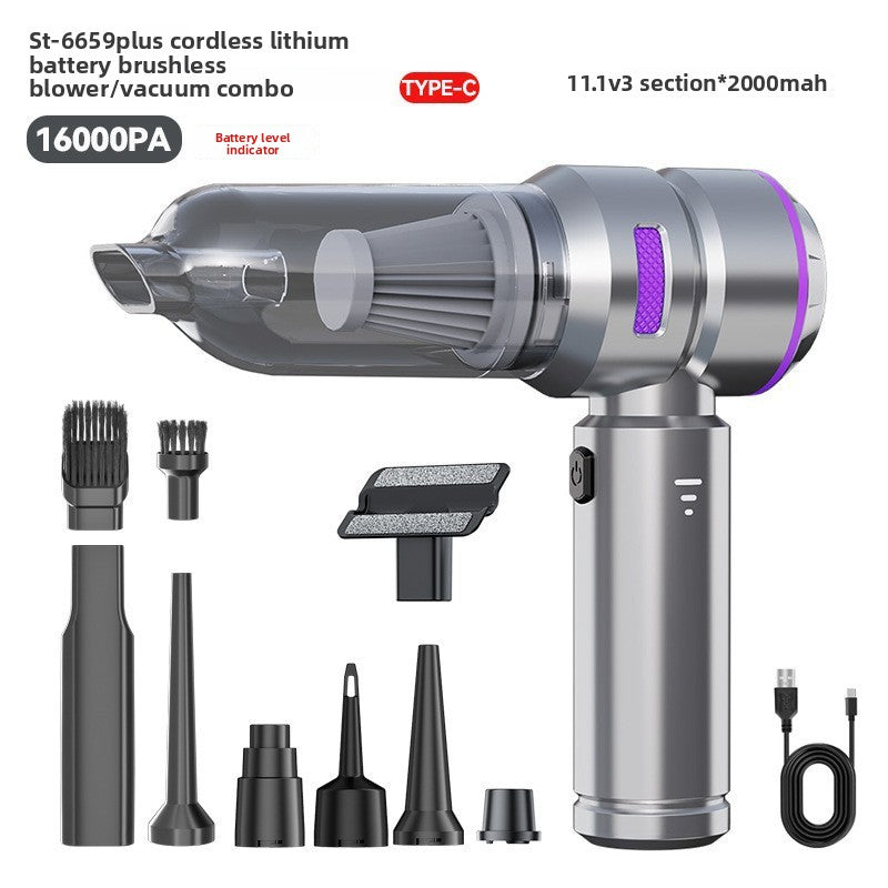 Cordless Car Vacuum Cleaner with Blowing Function