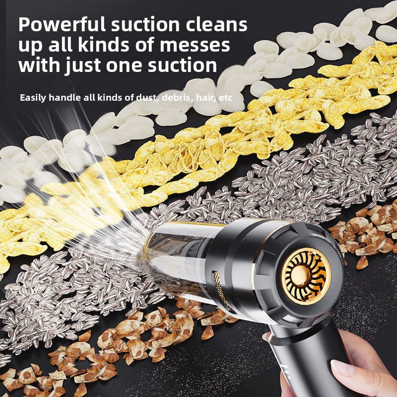Cordless Car Vacuum Cleaner with Blowing Function